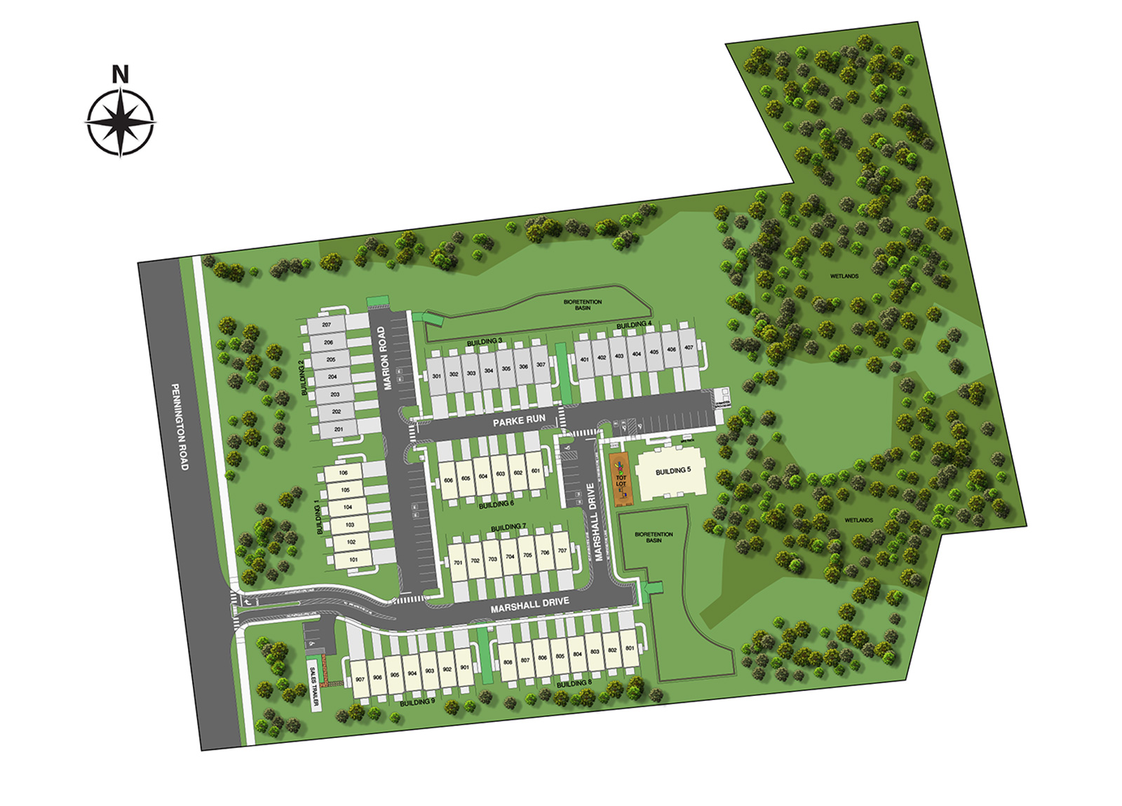 Heritage at Hopewell site plan